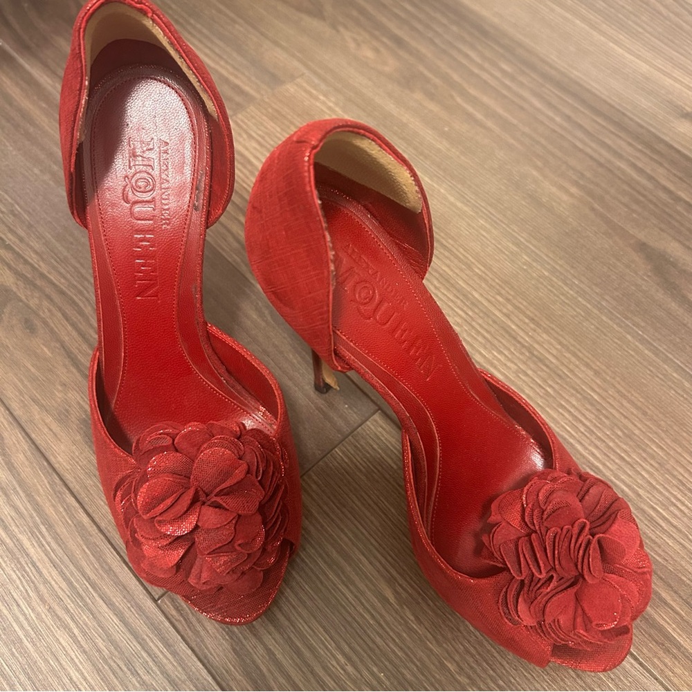 Alexander McQueen Red Heels